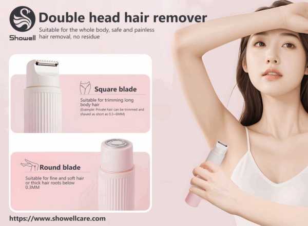 Description images_01 Double Head Hair Remover Trimmer for Women - Best Quality